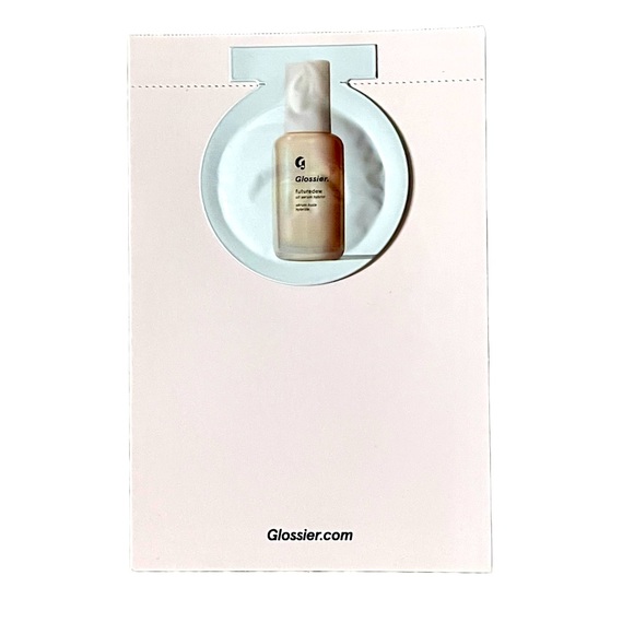 NWT Glossier sample Future Dew + body wash & pink bubble wrap - Picture 2 of 3